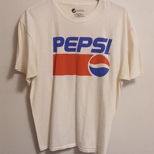 Pepsi Classic Red and Blue Logo Tee